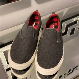 Charcoal Grey Old Navy Slip-Ons (Never Worn)